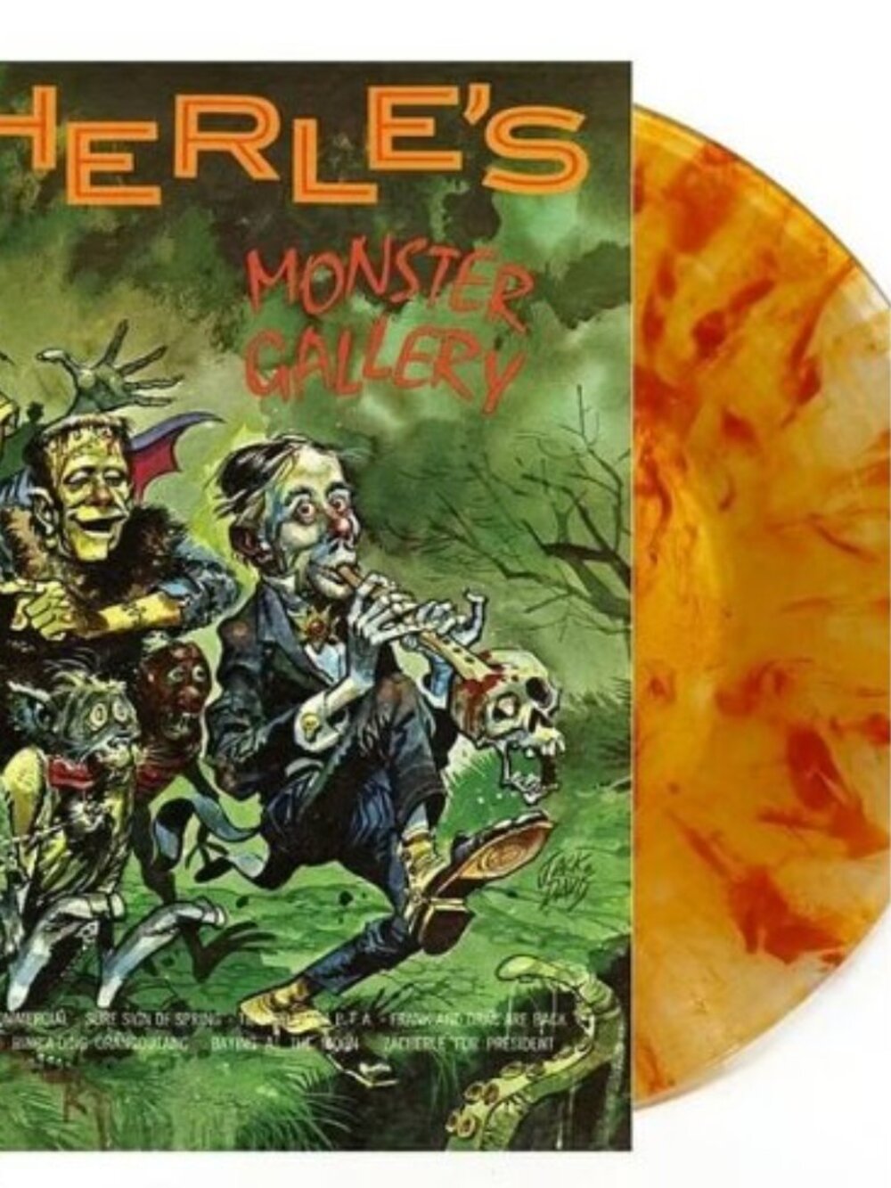 Zacherle's Monster Gallery LP ~ Colored Vinyl ~ Ltd Ed of 500 ~ New/Sealed!